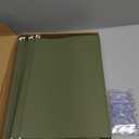 Blue Summit Supplies Hanging File Folders, 1/5 Cut Adjustable Tabs, Legal Size, 5 Tab Locations, Designed for Legal and Law Office File Organization, Standard Green, 50 Pack, Legal Size