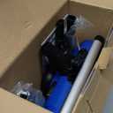 Shark Rechargeable Floor Sweeper, Motorized Brushroll, Compact Swivel Design, Easy-Empty Dust Cup, 10" Cleaning Path, Powerful Debris, Dust & Pet Hair Pickup, for All Floor Types, Blue, V2700Z