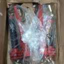 ENJ 4 Pack Folding Handle Load Binder with 2 Grab Hooks, for 5/16-3/8 Grade 70 Transport Chain, Load Binder with 7,100 Pound Working Load Limit