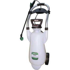 Scotts 190617 Lithium-ion Pump Zero Wheeled Sprayer, 3 Gallon, 3-Gallon, Powered Cart