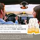 2 x 3 Pack Car Air Fresheners Fruit-Citrus-Linen, Hanging and Vent Clips 2 in 1 Long Lasting Freshener for Car And Women, car accessories