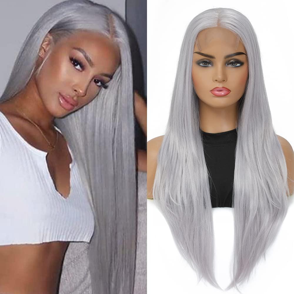 Qihang Pink Wigs: Long Wavy Curly, No Lace, Ombre Black to Pink, Synthetic Wigs With Middle Part (24inch) Qihang Pink Wigs: Long Wavy Curly, No Lace, Ombre Black to Pink, Synthetic Wigs With Middle Part (24inch)