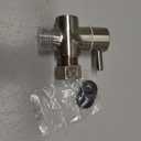 Sneatup Solid Brass 3-way G1/2 Shower Diverter (Brushed Nickel)
