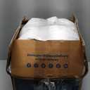 WhatsBedding 5 Inch Feather Bed Mattress Topper, Duck Feather Memory Foam Mattress Topper, Thickened Topper Layer, Full, 54x75 inches