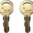 KeyPower (2) 84-16130, 84 16130 Keys for DKS Doorking Lock 4001-048