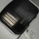 George Foreman Family-Size Grill & Panini Press, Nonstick Ceramic Coating, Fat-Removing Slope, Adjustable Angle, Indoor/Outdoor Use (5-Serving)