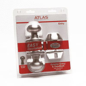 ATLAS Home Security, Exterior Entry & Deadbolt, Pick Resistant Door Lock