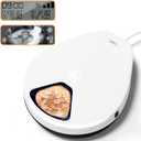 UBPET Automatic Cat Feeder Wet Food, 2025 Upgraded Refrigerated Auto Cat Feeder with Semiconductor Cooling, 4 Days Freshness 5 Meals, Pet Food Dispenser for Cats and Small Dogs, Easy to Clean (White)