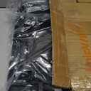 Folding Hand Truck 500lbs, Portable Heavy Duty Dolly Cart, 6 Wheels Collapsible Luggage Cart with 2 Elastic Ropes - Compact Trolley Cart for Easy Moving - Ideal Hand Cart for Travel and More (17, Black)