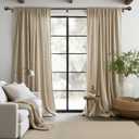 Extra Long Bronze Curtain Rod 36-153 Inch, 1 Inch Adjustable Heavy Duty Curtain Rods for Windows, Decorative Modern Window Treatment Rods, Splicing Metal Drapery Pole, Easy Installation