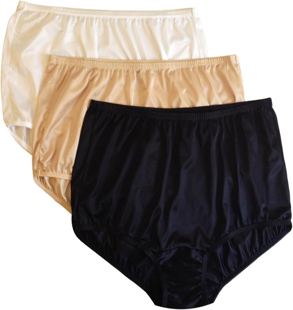 Vanity Fair Women's Perfectly Yours Tailored Ravissant Brief (3 Pack) (8, Wdb Multi)