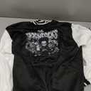 Kids Baseball Jacket School Varsity Uniform Casual Sweatshirt Girls Sweater Jacket Baseball Solid Color (10 Years, Black 01)