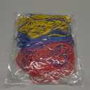 Mr. Pen- Large Assorted Color Rubber Bands, 120 Pack, Giant Elastics for Office (Blue, Red, Yellow and Purple)