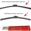 Front Windshield Wiper Blade For BMW Premium All-Season OEM Quality 2M PLASTIC (For BMW 240i, 2017-2021) (2008-2013)