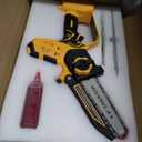 BITOON Mini Chainsaw Compatible with Dewalt Battery 20V MAX, Auto-Oiler, 8-Inch and 6-Inch 2-IN-1 Brushless Cordless Pruning Chainsaw, Battery Powered Mini Chainsaw for Wood Cutting (Tools only)