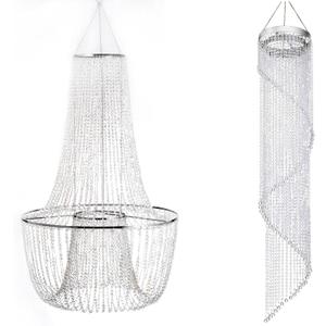 FlavorThings Beaded Chandeliers (Spiral Chandelier +French Empire Chandelier)