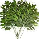 84Pcs Italian Ruscus Greenery Stems 23" Artificial Silk Greenery Leaves for DIY Wedding Arch Bouquet Filler Table Centerpieces Home Indoor Decor