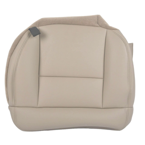 Priprilod Beige Tan Driver Side Bottom Replacement Seat Cover Compatible with Ford F150 Lariat XL XLT STX FX4 2004 2005 2006 2007 2008