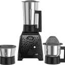Ultra Topp 3-Jar Mixer Grinder 750-Watts 110V, Black