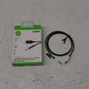 Belkin F7U079bt03-BLK Rockstar 3.5 mm to USB-C Audio Cable, 3 Feet
