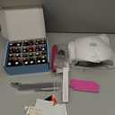 NAIL POLISH KIT with U V Lamp and Drill Starter Kit 36 Colors Gel Nail Polish Nail Art Gel Manicure Kit