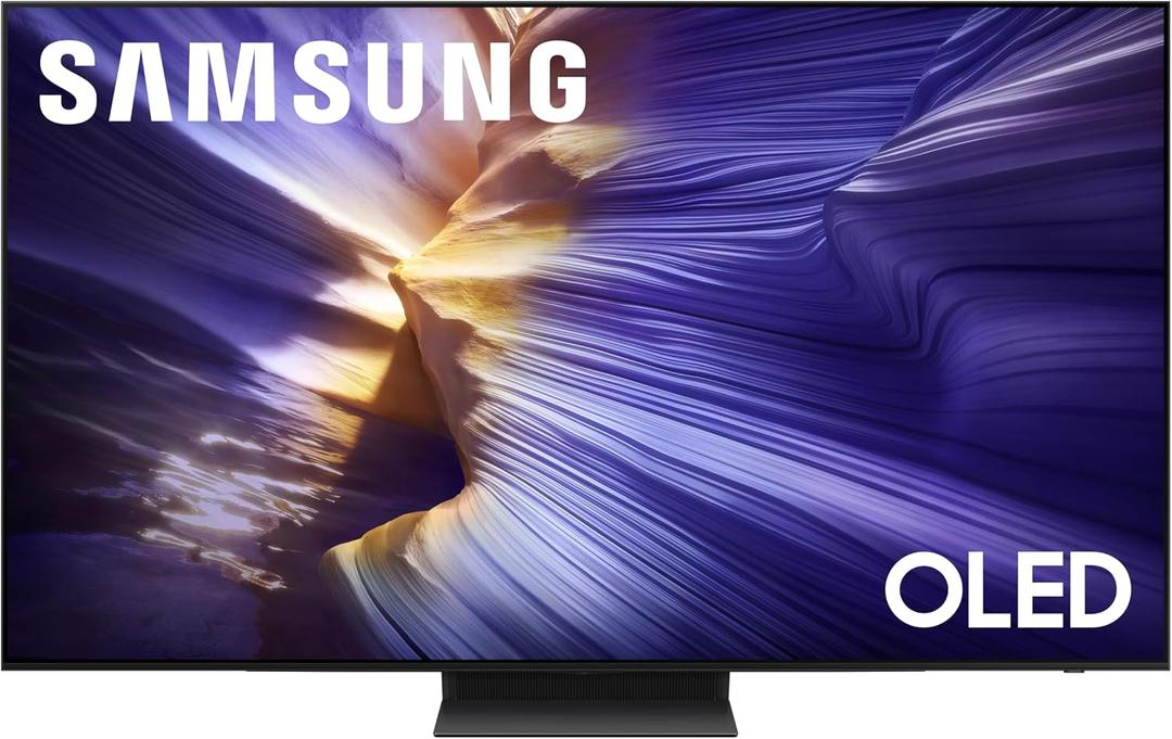 Samsung 65-Inch Class OLED S90F 4K Smart TV (2025 Model) NQ4 AI Gen3 Processor, Upscaling Pro, HDR +, Motion Xcelerator 144Hz, Vision, Alexa Built-in