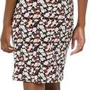 Amazon Essentials Women's Sleeveless Crossover Twist Neck Faux Wrap Dress (Medium, Multicolor Floral)