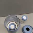 MQUPIN Breast Milk Cooler 20oz with Temperature Display 24Hours 360° Total Cooling Milk Bottle Storage Cooler Breast Milk Cooling Cup for Travel Outdoor (Blue)