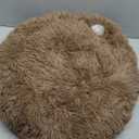 MIXJOY Orthopedic Dog Bed Comfortable Donut Cuddler Round Pet Beds Ultra Soft Washable Dog and Cat Cushion (20''/23''/30'') (23'', Brown)