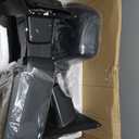 Smoked Power Heated Tow Mirrors Compatible with 2004-2014 Ford F150 F-150 Pickup Truck, Extended Trailer Towing Side Mirrors with LED Puddle Light