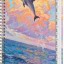 2026 Planner, Weekly and Monthly Academic Planner Calendar (JAN.2026 - DEC.2026), Planning Agenda Book, for Office Desk Accessories and School Supplies, A5(6.3" x 8.5") (Dolphin's Sky Leap)