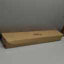 TONIAL1 Inch Double Curtain Rods 140 to 195 Inches, Heavy Duty Decorative Long Drapery Rod for Windows 128 to 190 Inches (5.75 to 11.7 ft) with Classic Cap Finial, Black