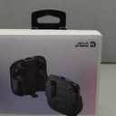 JSAUX Charging Grip for Switch 2 JoyCon, Built-in Battery & Playing While Charging, Ergonomic Controller Charger Handle Grip Set for Nintendo Switch 2 (2025) Joy Con, with Front Protective Cover