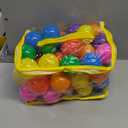 Ball Pit Balls for Toddlers: 50 100 200 Colorful Non-Toxic Balls with BPA-Free, Phthalate-Free, Crush-Resistant Polyethylene Plastic, 2.2 Inches, Perfect Toy for Boys and Girls Play (Rainbow)