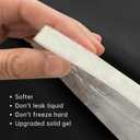 Shoulder Ice Pack Rotator Cuff Cold Therapy Flexible Reusable Gel Ice Cold Pack Compression Wrap for Injuries Pain Relief & Tendonitis, Recovery After Shoulder Surgery, Swelling(Black)