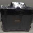 VEVOR Foldable Utility Cart, 80 lbs Load Capacity, Folding Portable Rolling Crate Handcart with Durable Heavy Duty Telescoping Handle and 2 Wheels for Travel Shopping Moving Luggage Office Use, Black