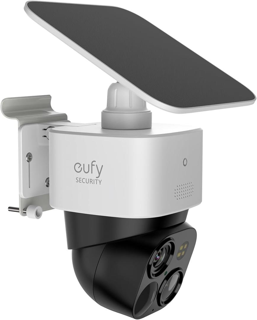 HOLACA Vinyl Siding Clips Bracket Mount for Eufy SoloCam S340/E30 Solar Security Outdoor Camera,Wall Plate Snap Hook Specialized Bracket White