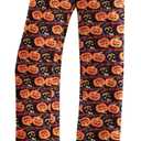 Aoulaydo Women's Wide Leg Lounge Pants Low Rise Baggy Pajama Bottoms with Pockets Y2K Pjs Bottoms (Medium, Pat2)