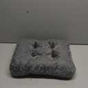 Washable Dog Cushion Machine Bed Sure Here's A Product Title for Described Soft Fuzzy with Removable Cover Non-Slip Bottom Waterproof Orthopedic Grey