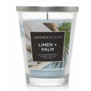 AROMASCAPE LINEN + Palm Candle