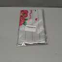 Sweetshow Valentine's Day Rose Flower Mailbox Covers Magnetic Standard Size 18" X 21",Mason Jar Pink Love Heart Mailbox Wraps Post Letter Box Cover for Anniversary Wedding Yard Decor