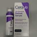 CeraVe Anti Aging Retinol Serum For Face, Encapsulated Retinol With Hyaluronic Acid, Niacinamide & Ceramides, Smooths Wrinkles & Fine Lines, Gentle Skin Brightening Serum, Fragrance Free, 1 Oz