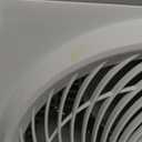 HOLMES 9" Twin Digital Window Fan, Reversible Airflow Blades, In/Out Exchange, 3 Speeds, Built-In Extender Panels, Ideal for Home, Bedroom or Office, Remote Control, White