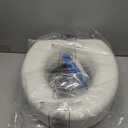 AquaSense 770-610 4 Inch Portable Raised Toilet Seat Riser, Elevated Toilet Seat for Seniors