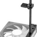 GPU Support Bracket, GPU Holder Stand, Adjustable GPU Sag Bracket Graphics Card Support for 12cm Fan Mount CNC Aluminum (0.63-6.3inch)