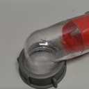 Sink Trap 1 1/2'' P-Trap Replacement Upgrade Visible Sink Drain Backflow Preventer for Kitchen, Bathroom,RV Garbage Disposal Sink Drain Fittings