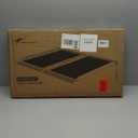 FACHNUO 2 Feet Portable Wheelchair Ramp, Non-Skid Aluminum Handicap Ramps with Handle, Folding Threshold Wheel Chair Ramp for Home Steps, Stairs, Entry, Threshold, Doorways, Scooter, 800LBS Capacity (2FT(Using height 2-6''))