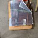 Plastic Medicine Mirror Cabinet for Bathroom 16 x 20 inch, Surface and Recessed Mount (White)