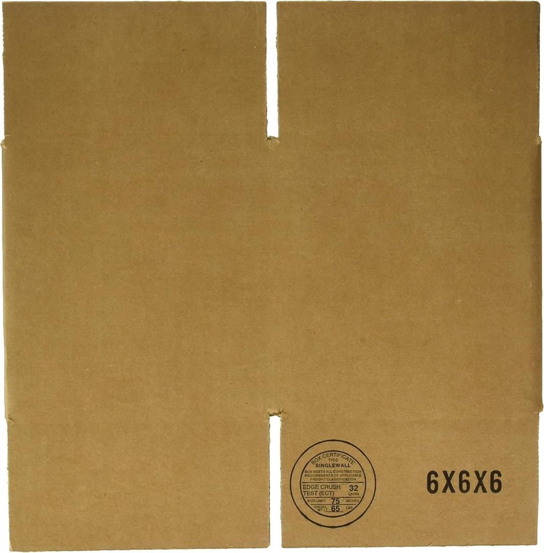 6x6x6 Corrugated Shipping Box Bundle/25