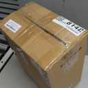 Paper Plate Dispenser, Paper Plate Holder for Kitchen Counter, Wood Rustic Silverware Utensil Caddy, Cutlery Flatware Organizer Box for Cups Spoons Forks Plates Napkins, Kitchen Accessories (Black)